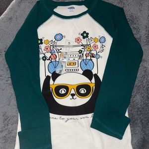 Long Sleeve Girl Thermal Shirt